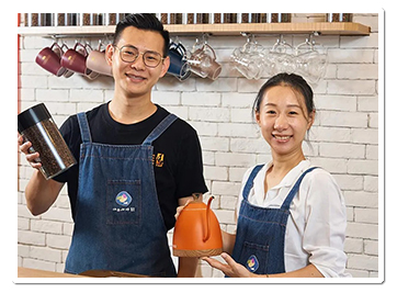 開一家賣好咖啡的咖啡館，是仙井咖啡莊園范珮甯、范書易姊弟倆共同的夢想。